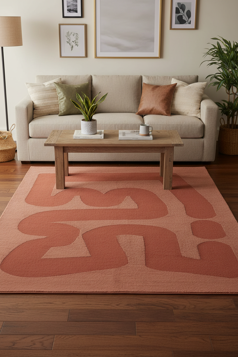 Midnight Stroke Handwoven Wool Kilim Rug