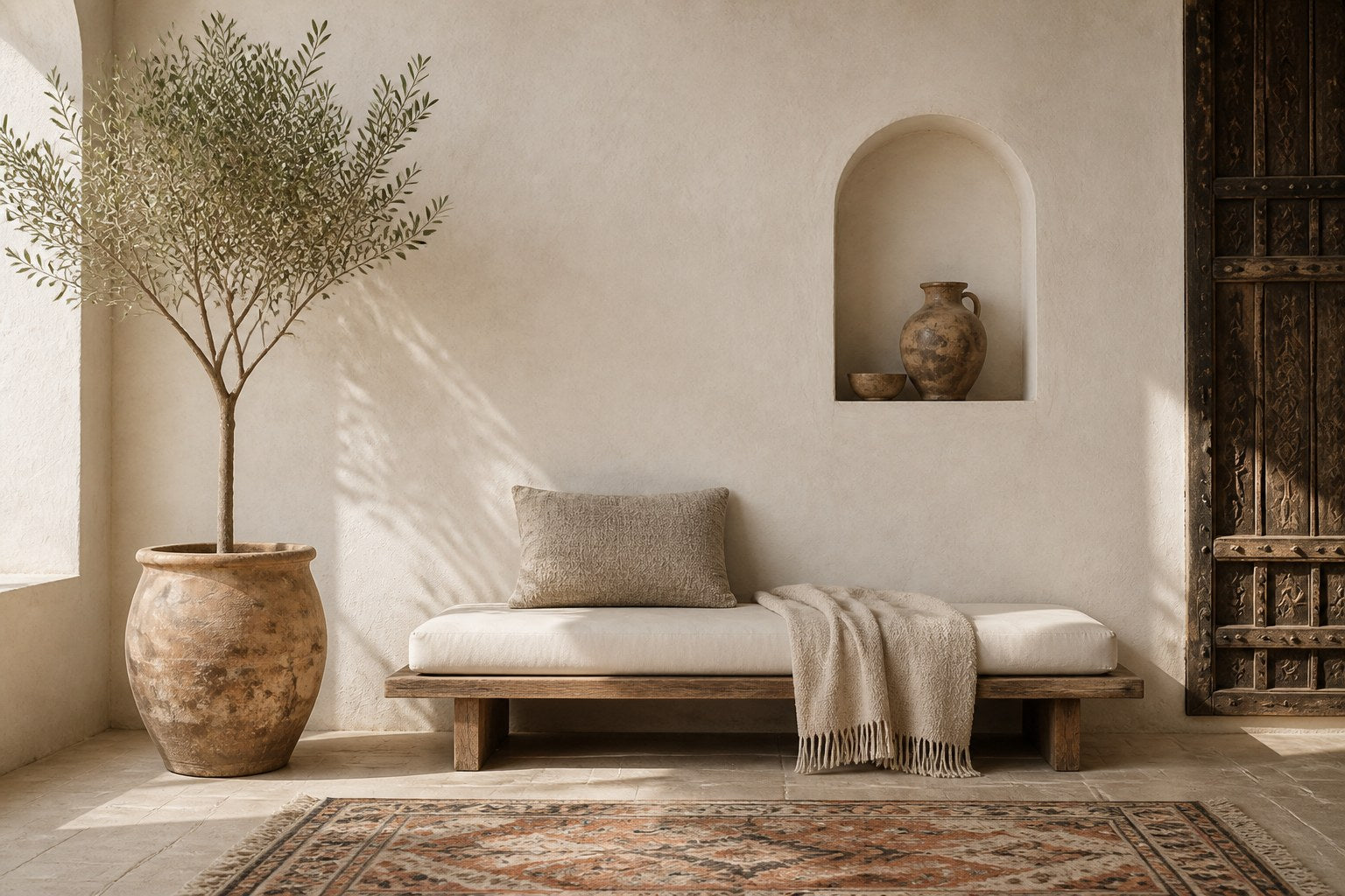 Handwoven Rugs, Artisan Ceramics & Sculptural Lighting