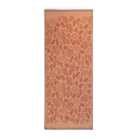 Sienna Coast Hand-Printed Cotton Kilim Rug