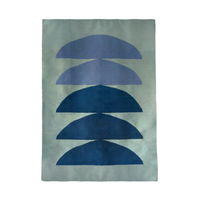 Lunar Eclipse Handwoven Cotton Kilim Rug