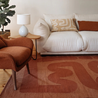 Midnight Stroke Handwoven Wool Kilim Rug