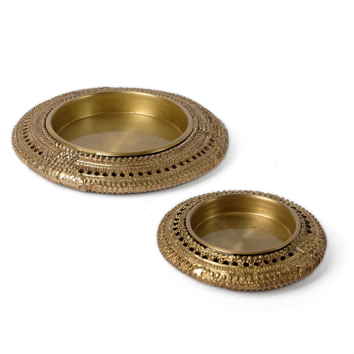 Indian Ashtray - Small - Gold