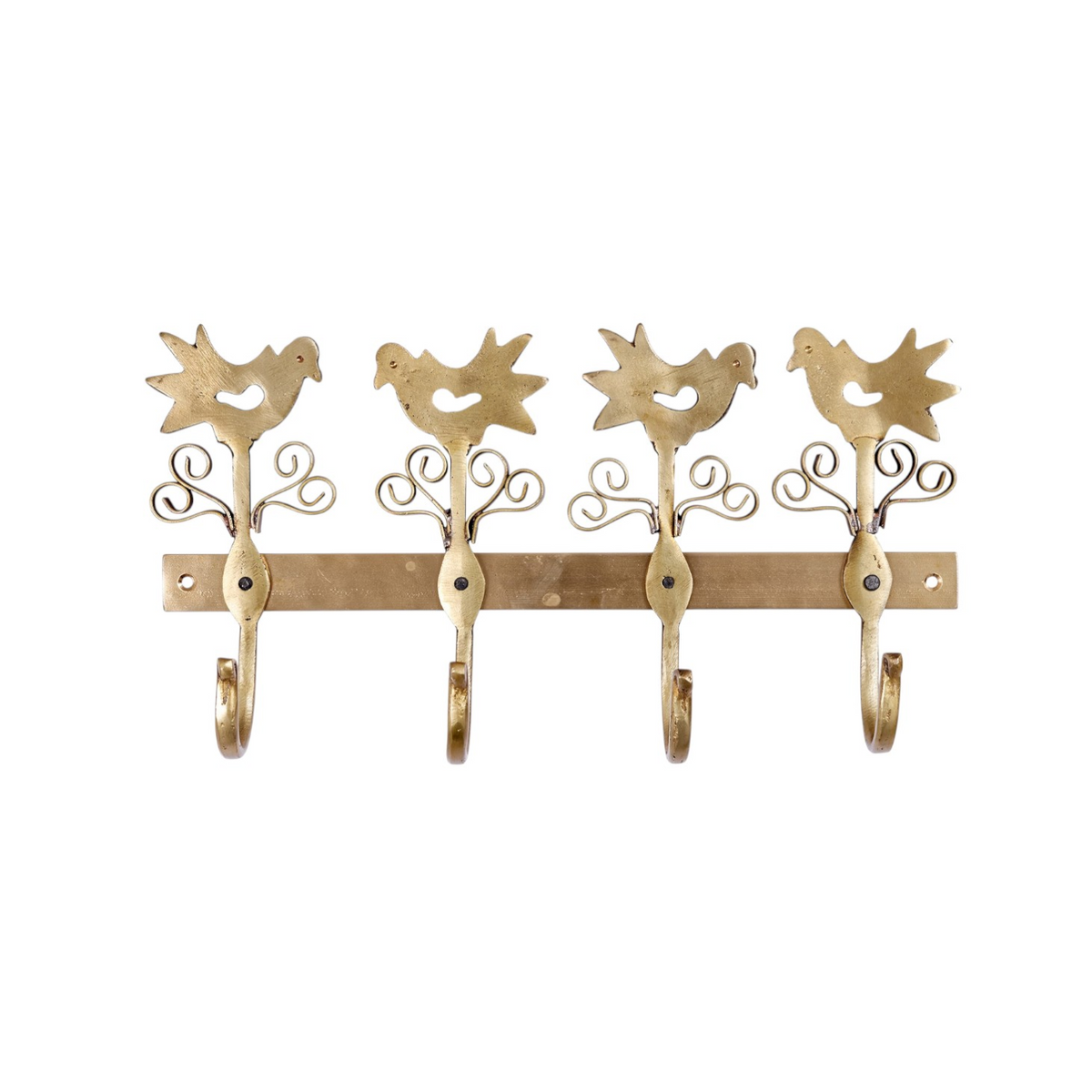 4 Bird Hanger - Gold
