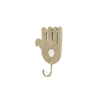 Fatima's Hand - Sacred Eye Hook - Silver