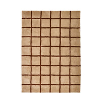 Checkered Plush Rug