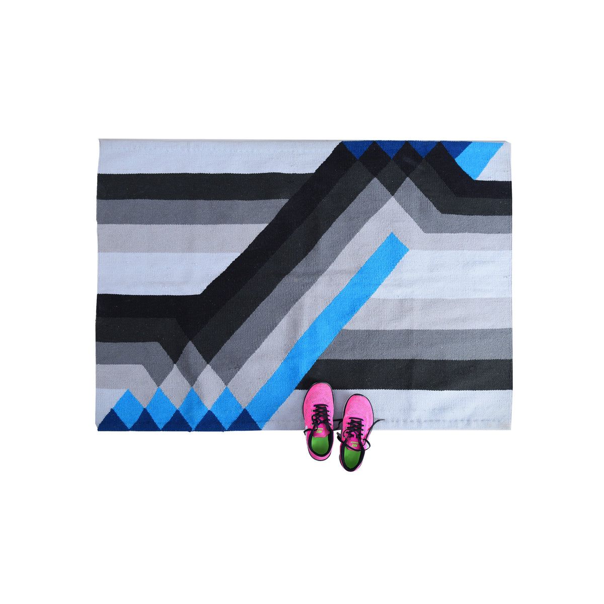 Crossing Lanes Kilim Rug