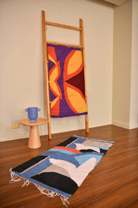Blossom Cotton Kilim Rug