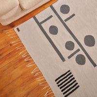 Fields Cotton Kilim Carpet