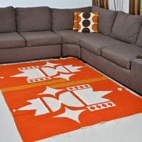 Lotus Flower Kilim Carpet