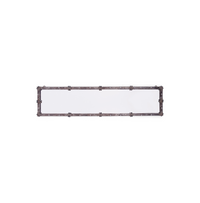 Floral Rectangle Mirror - Default Title