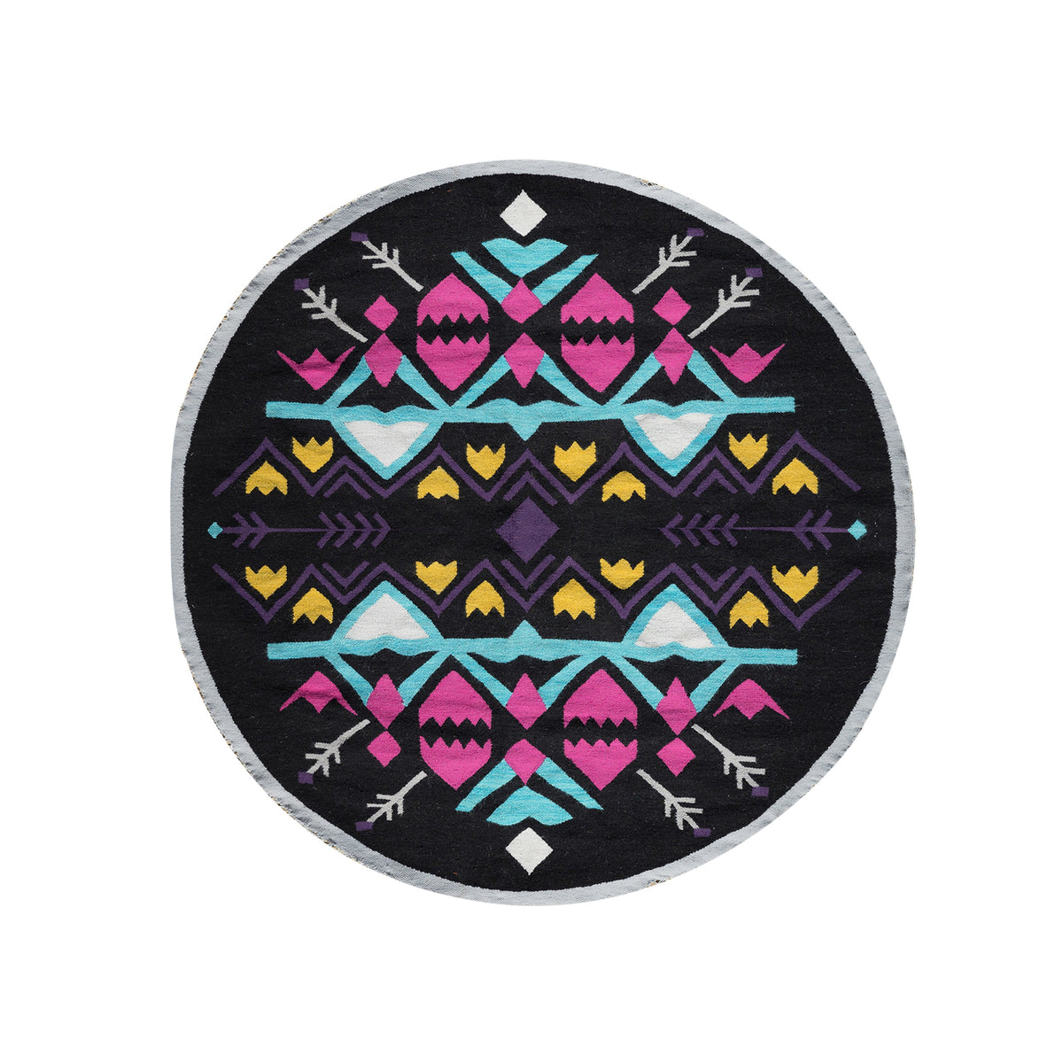 Mandala Kilim Round Rug