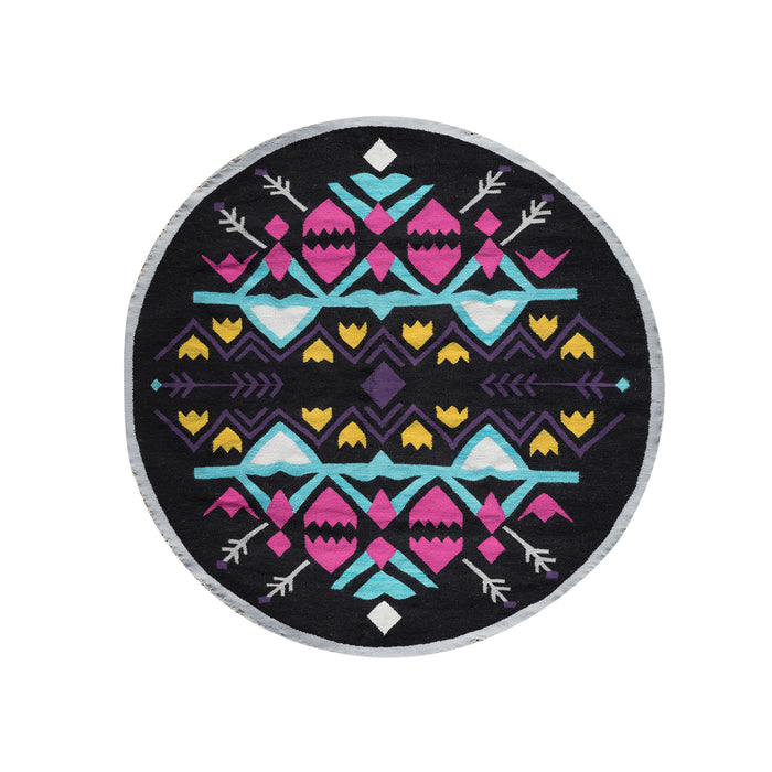 Mandala Kilim Round Rug