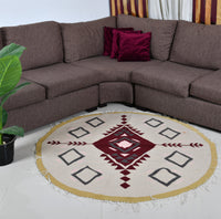 Maya Kilim Round Rug