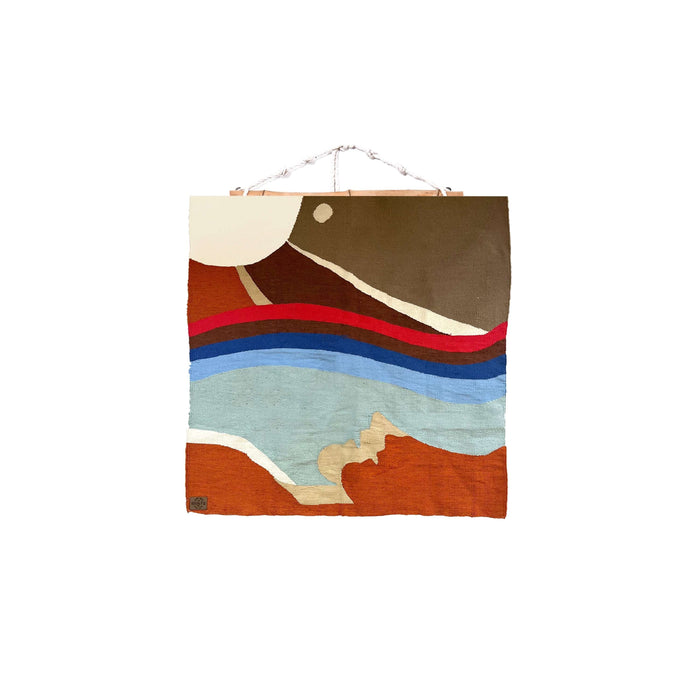 Sea Soliloquy Kilim Wall Art