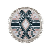 Summer Vibes Kilim Round Rug