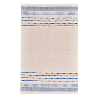 Textured Cotton Kilim Rug