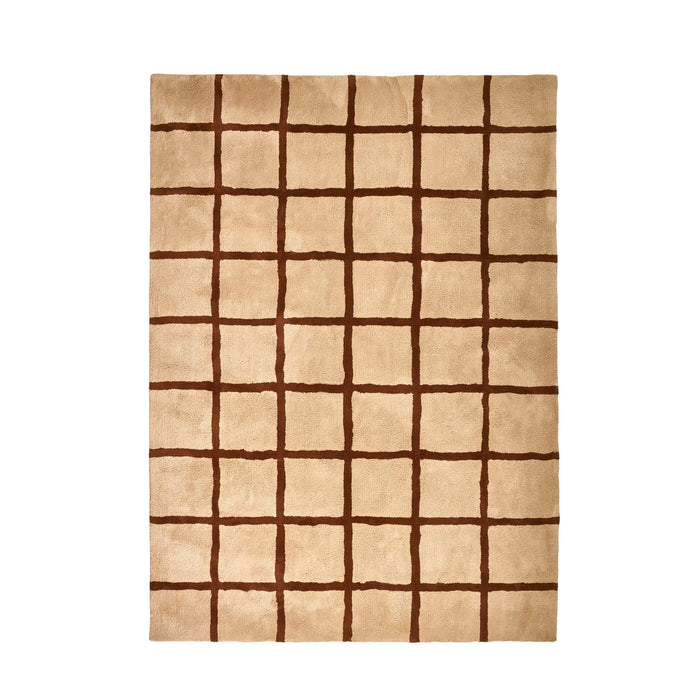 Checkered Plush Rug