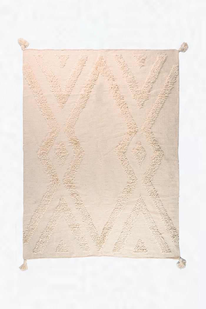 Ivory Tufted Rug