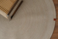 Jute & Cotton Round Rug
