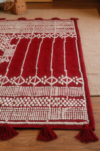 Marrakech Rug - Burgundy