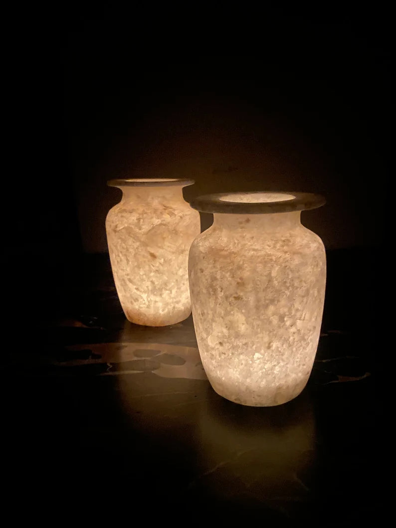 Handmade Alabaster Vase